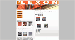 Desktop Screenshot of lexon.hr
